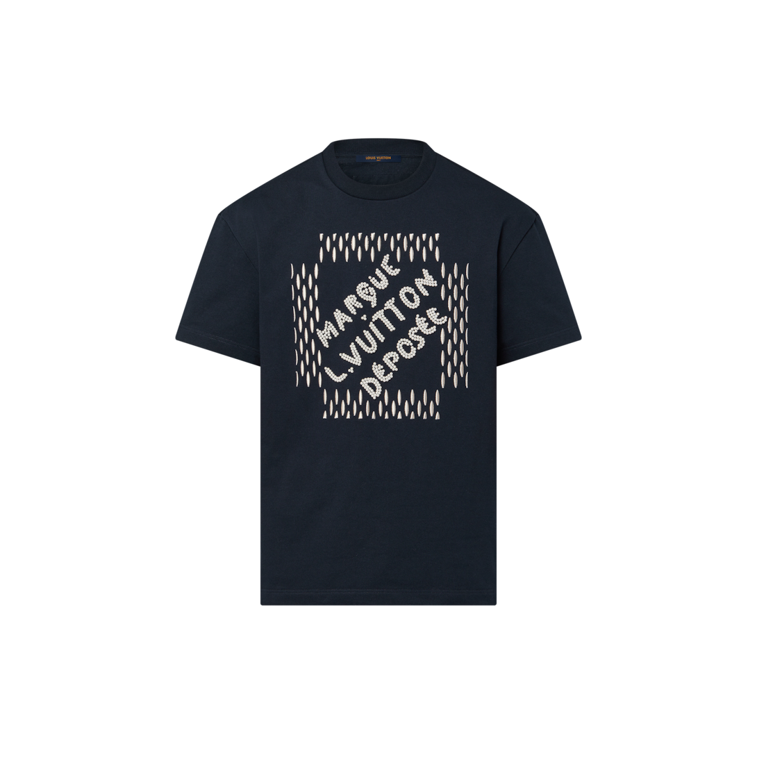 Louis Vuitton 刺繍入り コットンTシャツ yukishop｜激安ブランドコピー バッグ/時計/服/靴/ジュエリー
